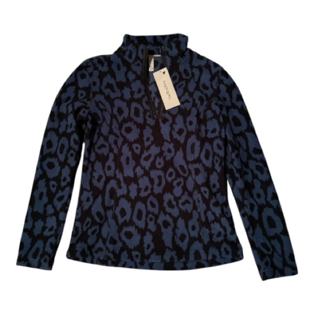 POIVRE BLANC 1/2 Zip Pullover Sz M EUC